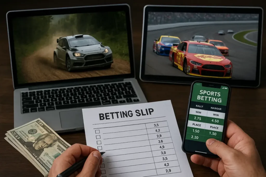 Ставки на ралли и NASCAR: особенности и стратегии для игроков